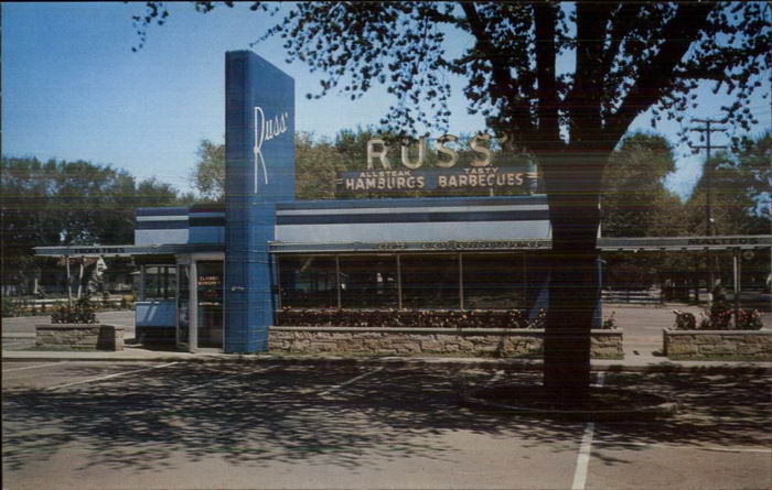 Russ - Old Postcard Photo (newer photo)